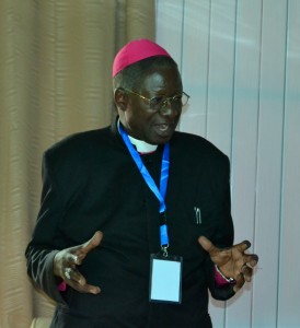 Bishop Dr. Habakkuk Abogno  addressing the Ex-com